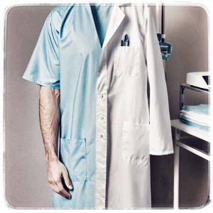 White Coat, Patient Gown: Navigating the Dual Roles of Doctor and Patient