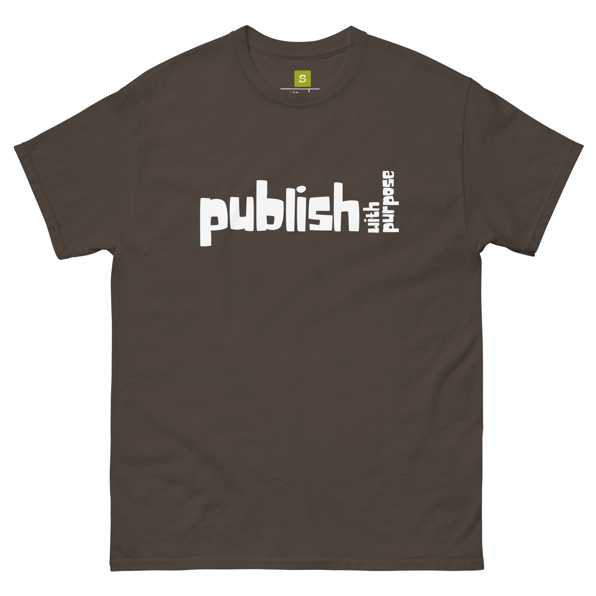 “Publish With Purpose” Unisex Classic Tee