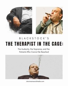 The Therapist in the Cage: The Audacity, the Sopranos, and the Patients Who Cannot Be Reached